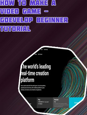 Video game making software for beginners